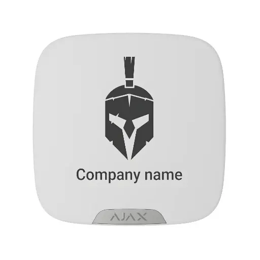 [367308995] Ajax Brandplate for StreetSiren DoubleDeck (10pcs), Balts