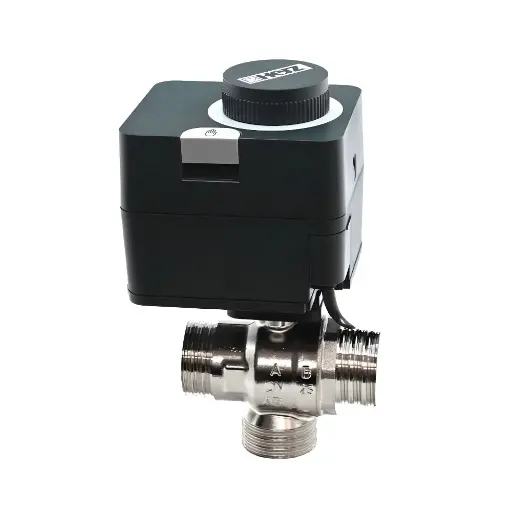 [1241262] HERZ 3-ceļu pārslēdz. vārsts G3/4"ā, ar motoru 230V, 2P, 12s