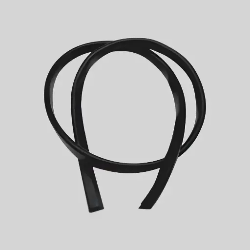 [6006100054] LED magnētiskā sistēma TAMPA, iestiepto griestu sliedes PVC aizsegs, melns