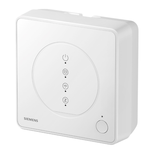 [GTW100ZB] SIEMENS viedās mājas vadības ierīce, Zigbee