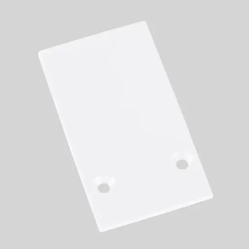 [6006100058] LED magnētiskā sistēma TAMPA, Zemapmetuma sliedes gala nosegvāciņš, balts