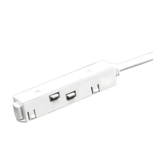 [6006100037] TOPE LED magnētiskā sistēma TAMPA, Ieejas vadītājs (ārējai draivera pieslēgšanai), balts