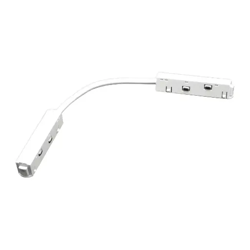 [6006100038] TOPE LED magnētiskā sistēma TAMPA, Stūra savienošanas caurvadīšanas modelis, elastīgs, balts