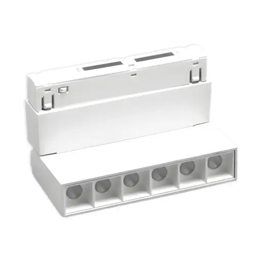 [6006000062] TOPE LED diožu prožektorveida regulējams gaismeklis TAMPA Grille Light, 6W, balts