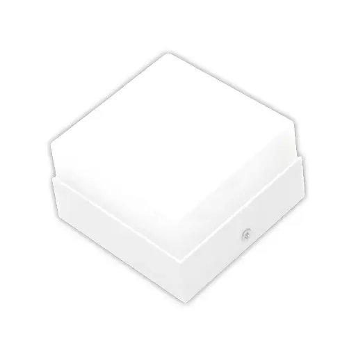[6004000052] Led gaismeklis TORA, kvadrāts, 12W 852lm