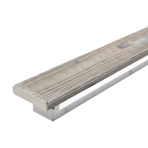 [6006000127] Led lineārs gaismeklis ar dedzinātu koku TOPE TAMNA 45W 3600lm, 2400x80, balts