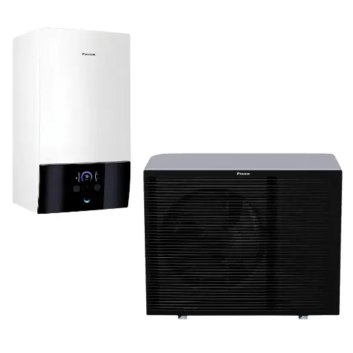 [ELBX12E9W_ERRA12EW1] Daikin gaiss-ūdens siltumsūknis 12kW bez iebūvētas KŪ tvertnes, 9kW tens