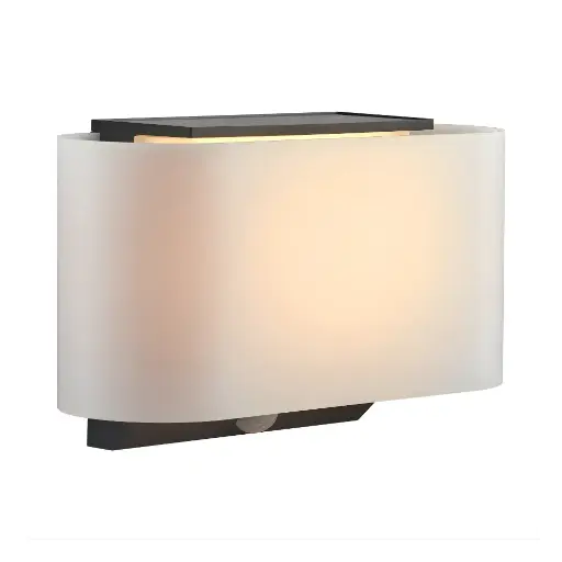 [2418051001] Led sienas solārais gaismeklis NORDLUX PIOLA 5W 500lm, balts