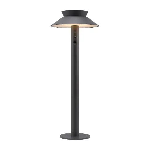 [2418098050] Led dārza solārais gaismeklis NORDLUX JUSTINA 5W 400lm, antracīta