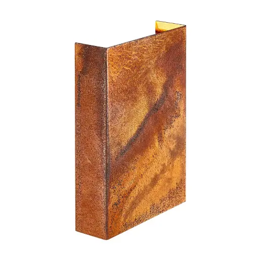 [2019051038] Led fasādes gaismeklis NORDLUX FOLD 15, 10.4W 225lm, rūsas brūns