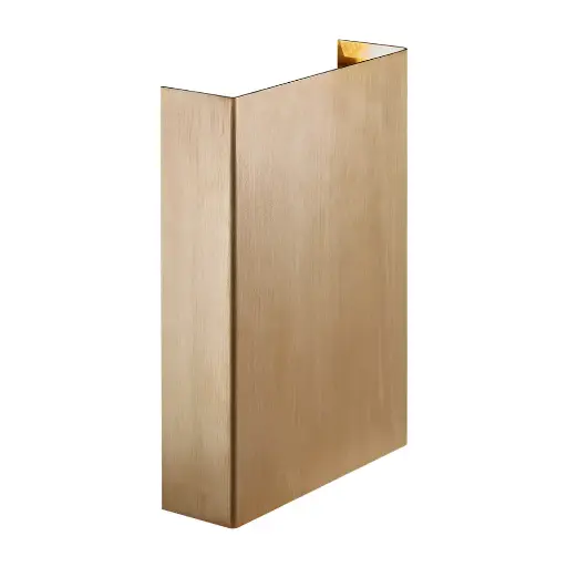 [2019051035] Led fasādes gaismeklis NORDLUX FOLD 15, 10.4W 225lm, misiņš