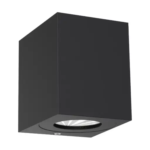 [49711203] Led fasādes gaismeklis NORDLUX CANTO KUBI 2, 10.6W 500lm, melns