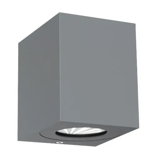 [49711010] Led fasādes gaismeklis NORDLUX CANTO KUBI 2, 10.6W 500lm, pelēks