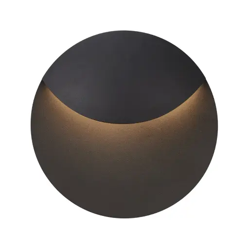 [2418251003] Led fasādes gaismeklis NORDLUX VALOPIN, 11W 130lm, melns