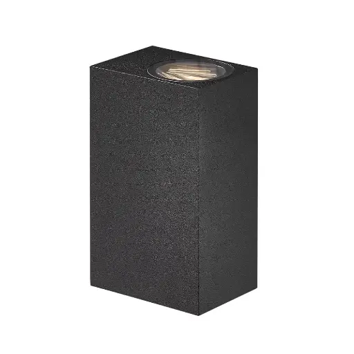 [2019071003] Led fasādes gaismeklis NORDLUX ASBOL KUBI, 13.3W 350lm, melns