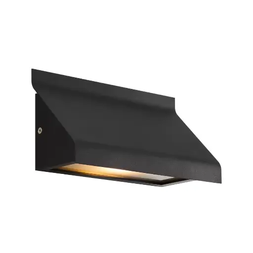 [2418171003] Led fasādes gaismeklis NORDLUX TADAS, 12W E14, melns