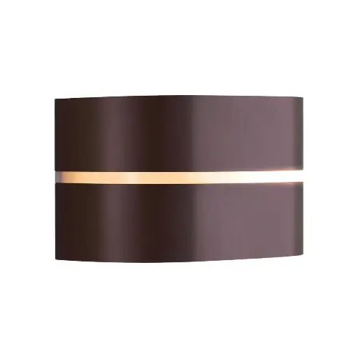 [2418311061] Led fasādes gaismeklis NORDLUX SIBELIS, 10W E27, brūns