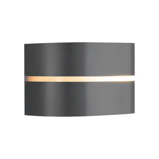 [2418311050] Led fasādes gaismeklis NORDLUX SIBELIS, 10W E27, antracīta