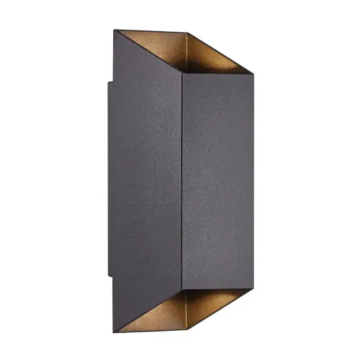 [2218221003] Led fasādes gaismeklis NORDLUX NICO SQUARE 22, 35W GU10, melns