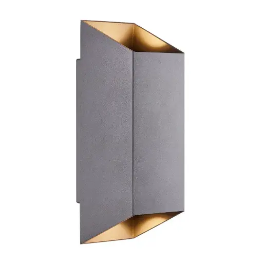 [2218221050] Led fasādes gaismeklis NORDLUX NICO SQUARE 22, 35W GU10, antracīta