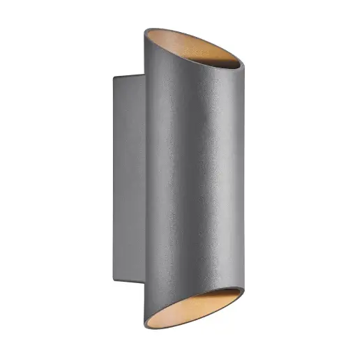 [2218231050] Led fasādes gaismeklis NORDLUX NICO ROUND 22, 35W GU10, antracīta