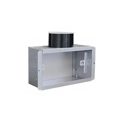 [005226 PLML 200X100 1X75] Gaisa vadu kārba ar 1 izvadu Ø80 mm