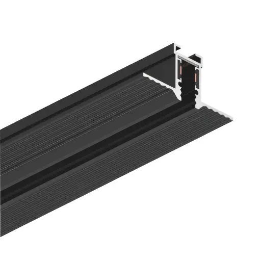 [6006100065] TOPE LED magnētiskā sistēma TEIDE, Zemapmetuma sliede 3m, melna